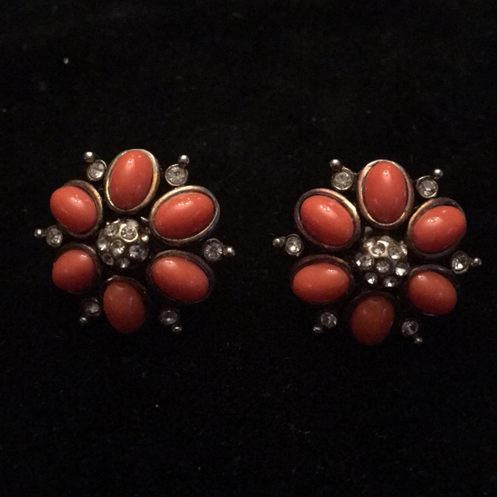 Flower earrings